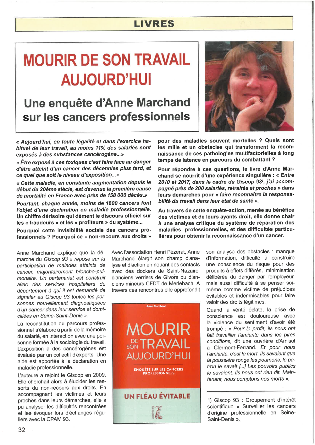 mourir de son travail